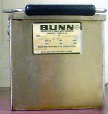 Bunn 1GPR portable server