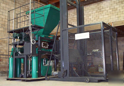 Medical waste shredder & processor