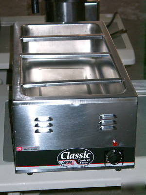 Food warmer table top electric