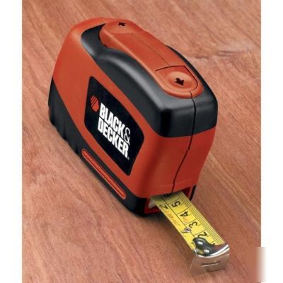 New black&decker 25FT powered auto tape measure~ tools 