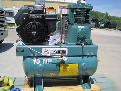 New curtis ca 13HP gas 2 stage air compressor 13E2GT3-k
