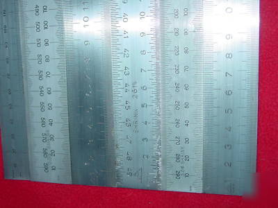 Patternmaker metric steel shrink rule set usa/german