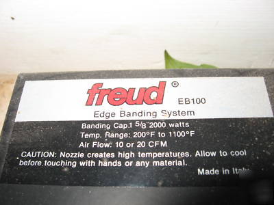 Freud EB100 edge banding system