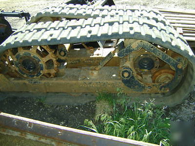Loegering caterpillar 252B 262B track system skid steer