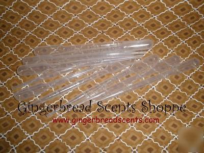 Lot of ten (10) plastic transfer pipettes