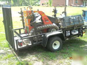 More than a trencher -16HP heavy duty 5PC. work station