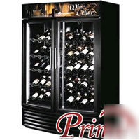 New true gdm-49W-rf radius front wine merchandiser