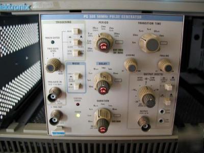 Tektronix pg 508 50MHZ pules generator PG508