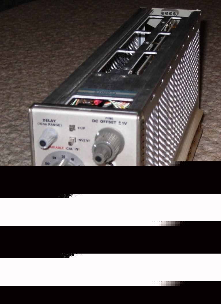 Tektronix s-4 sampling head in a 7S11 plug in unit