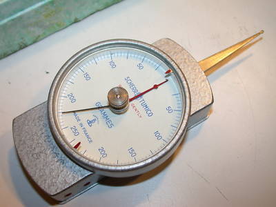 Scherr tumico 0 to 250 gram tension force gauge 