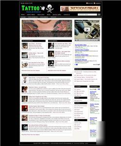 â˜…tattoo infoâ˜… website business & domain name for sale