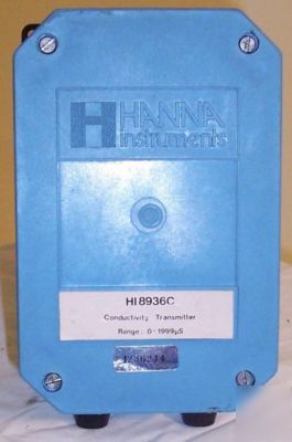 Hanna conductivity process instruments with transmitter