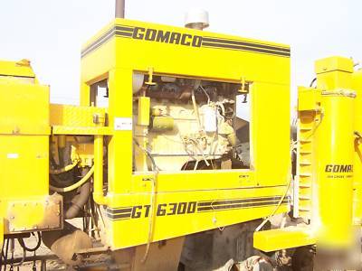 1988 gomaco gt 6300 commander iii curb machine