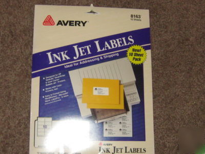 Avery ink jet address & shipping labels ~ bin 4