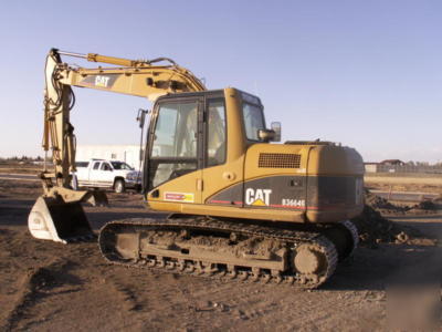 Cat 312C track excavator