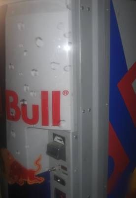 New royal red bull vending machine [1 of 4 machines]