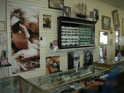 Optical boutique store