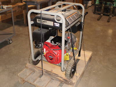Porter cable H650IS-w 6500W generator