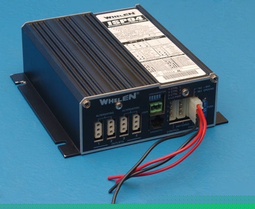 Whelen ISP94 police strobe light power supply & harness