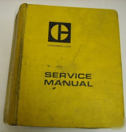 Caterpillar 1976 - 1978 988B wheel loader shop manual 
