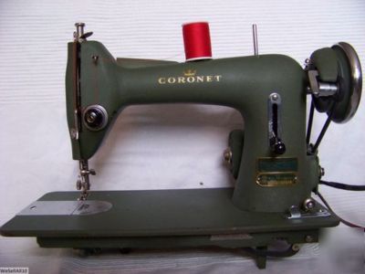 Coronet sewing machine leather industrial strength