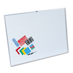 Magna visual lustreboard planning kit with magnetic ac