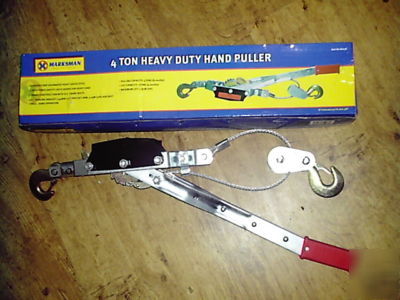 Marksman 4 ton heavy duty hand puller