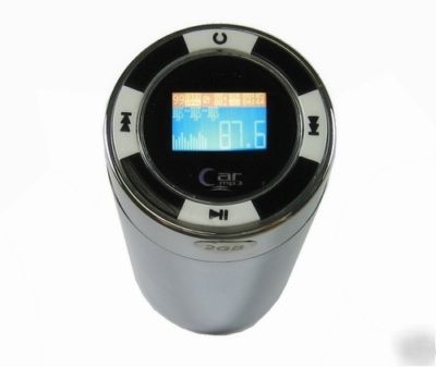 New car usb MP3/MP4 cd player fm transmitter & charger