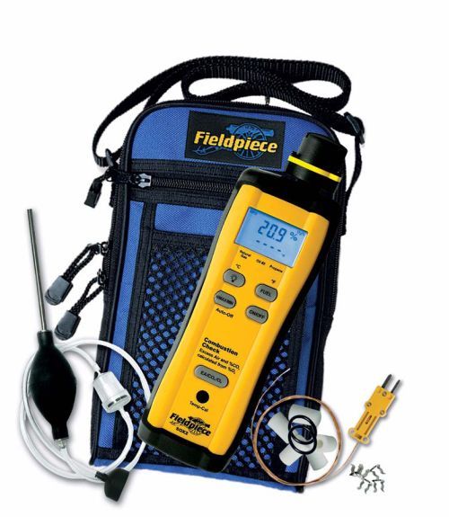 New fieldpiece SOX2 standalone combustion check meter 