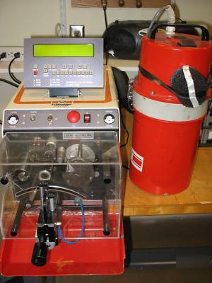 Schleuniger fo 7045 automatic fiber 3 stage stripper 