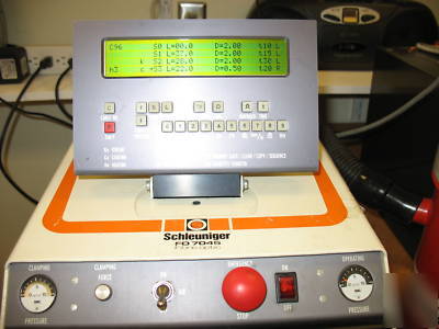 Schleuniger fo 7045 automatic fiber 3 stage stripper 