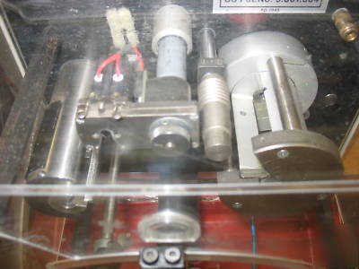 Schleuniger fo 7045 automatic fiber 3 stage stripper 
