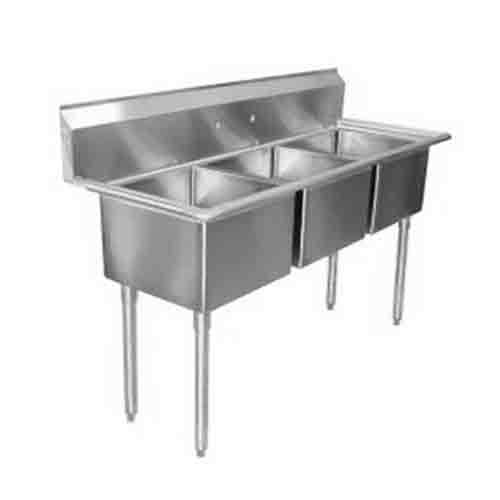 Ssp, 14-3C18X24-0-x sink, 3 compartment, 18