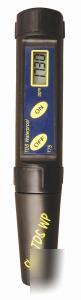 Waterproof tds tester 0 - 1990 ppm milwaukee