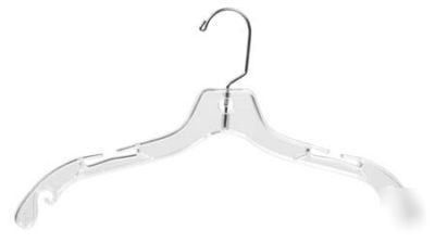 72 used mixed clear plastic dress blouse skirt hangers