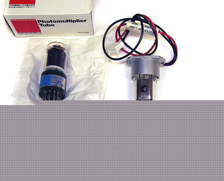 Continuum laser lamp thermo deuterium D2 hamamatsu tube