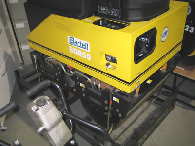 Double roller vibratory compactor hydraulic diesel 15HP