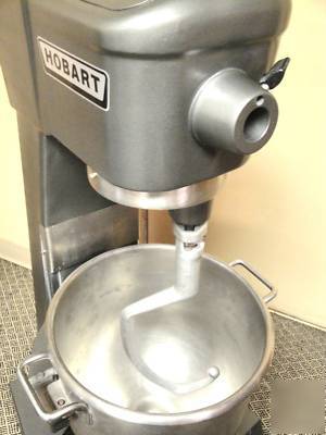 Hobart 30 qt dough mixer with bowl, hook, whip, beater