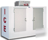 Ice merchandiser leer outdoor model 100 cold wall 