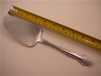 New 12- stainless steel pie server heritage serrated 