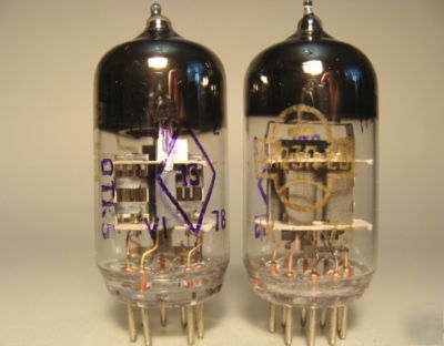 New 6N23P-ev rare E88CC / 6DJ8 / 6922 / lot-2 pcs