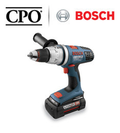New bosch 36V cordless hammer drill w 2 batts 18636-02 