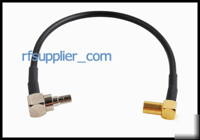 Ssmb jack ra to CRC9 plug ra pigtail cable RG174