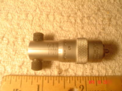 Starrett inside id micrometer set #124, 2
