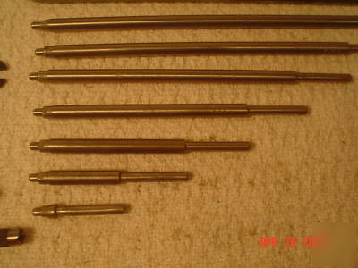 Starrett inside id micrometer set #124, 2