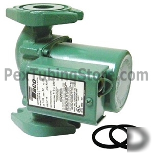 Taco 005-F2 cast iron circulator pump 1/35 hp