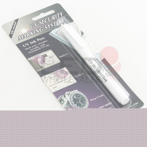 Uv reactive security marker fine invisible ink spy pen