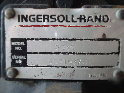 Ingersoll-rand 2340L5 2 stage air compressor 5HP 60 gal