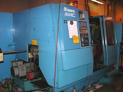 Miyano anc 45-s cnc lathe 4 axis fanuc control