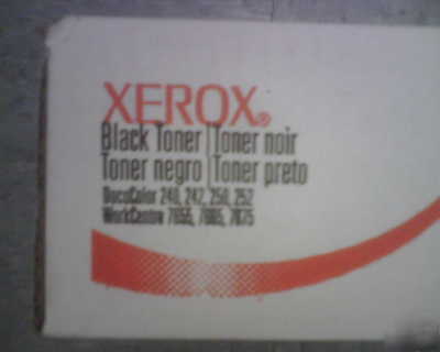 New xerox 240/242 black toner original factory sealed
